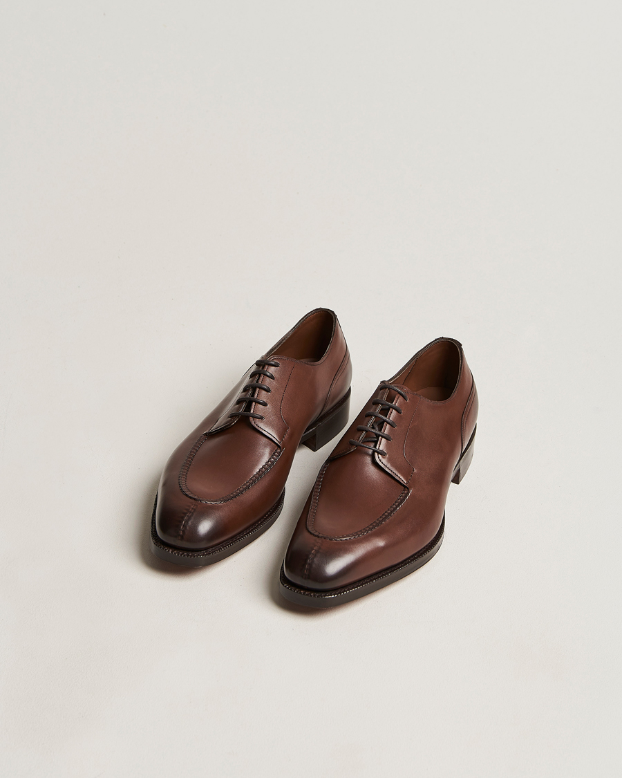 Herre | Håndlavede sko | Edward Green | Dover Split Toe Dark Oak Calf