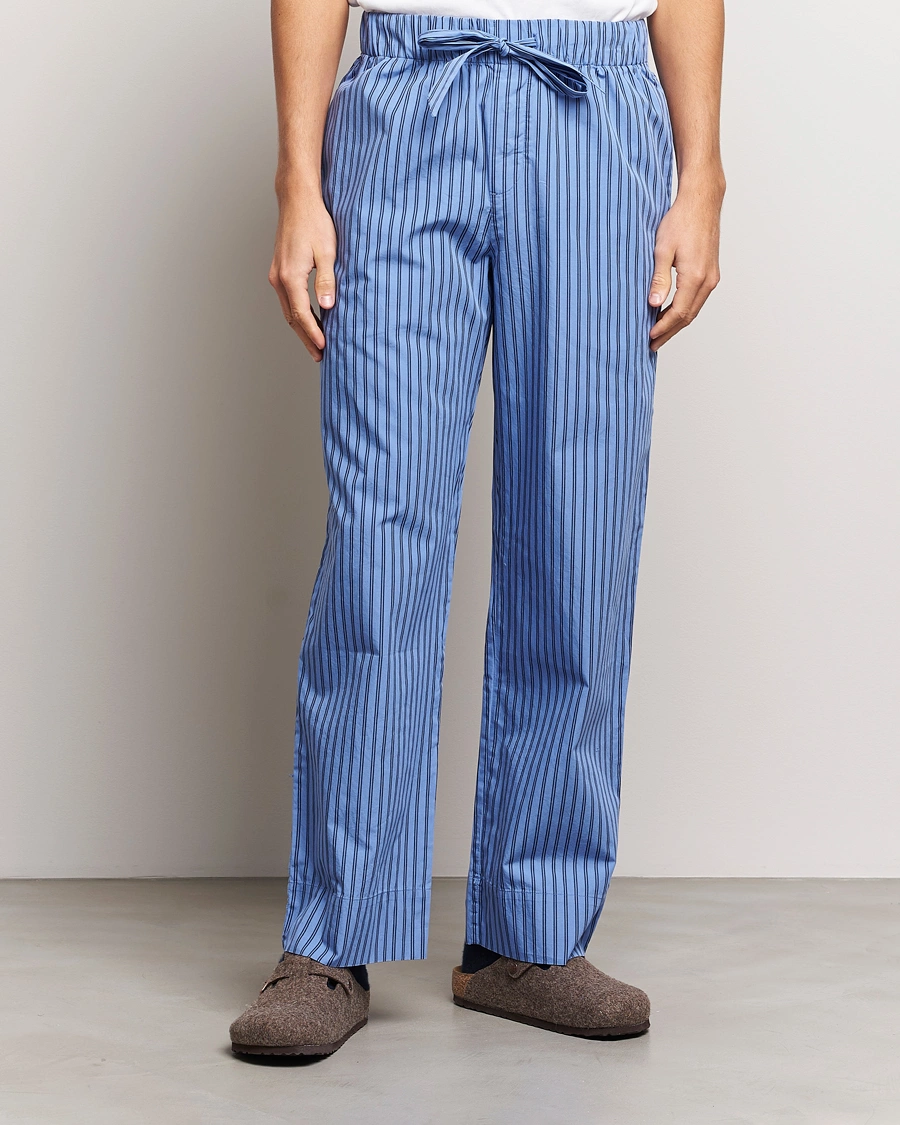 Herre | Loungewear | Tekla | Poplin Pyjama Pants Boro Stripes