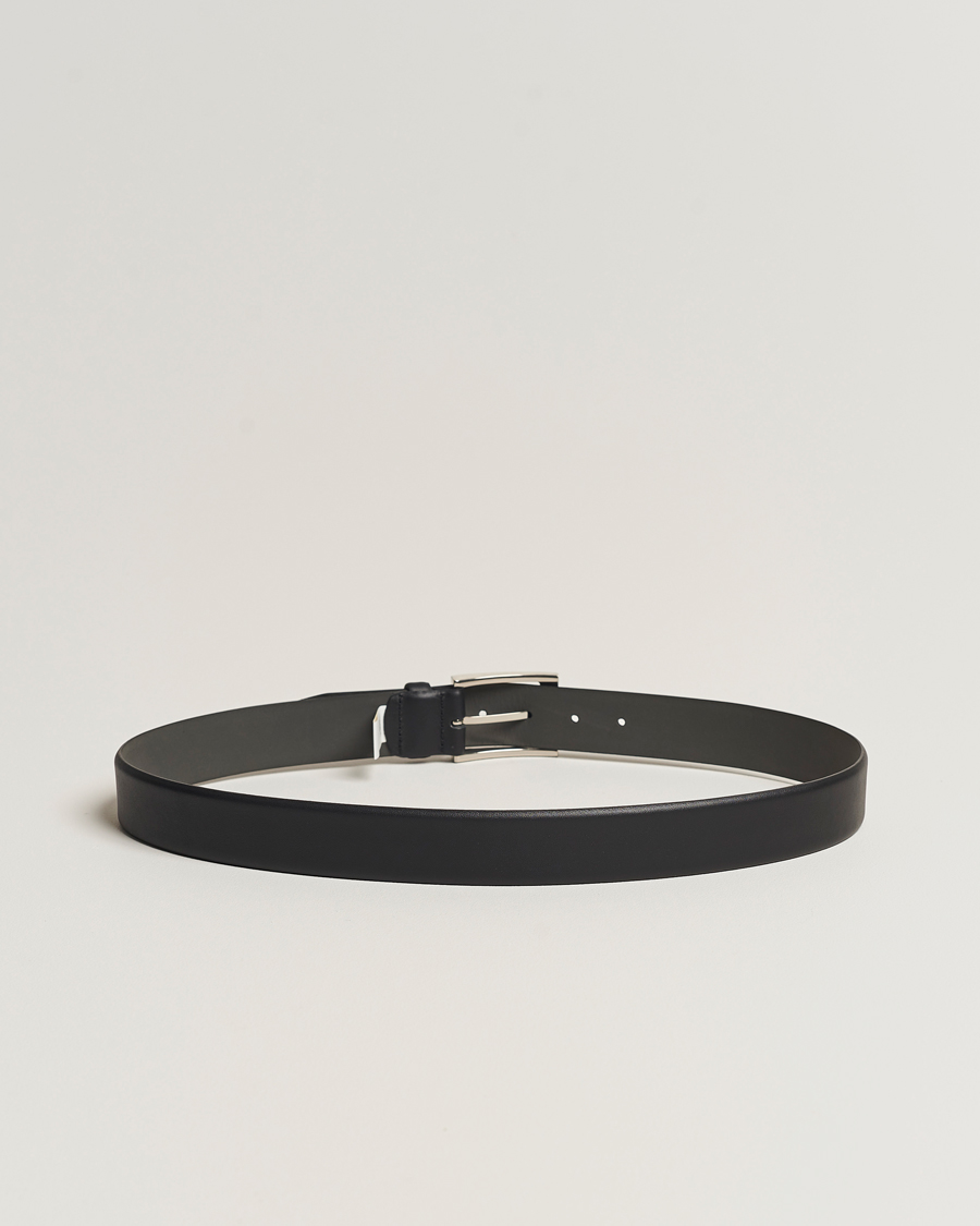 Herre | Tilbehør | BOSS BLACK | Barnabie Leather Belt 3,5 cm Black