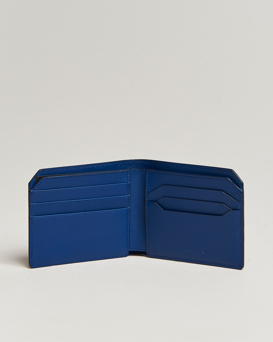 Herre | Montblanc | Montblanc | Meisterstück Selection Soft Wallet 6cc Cobalt Blue