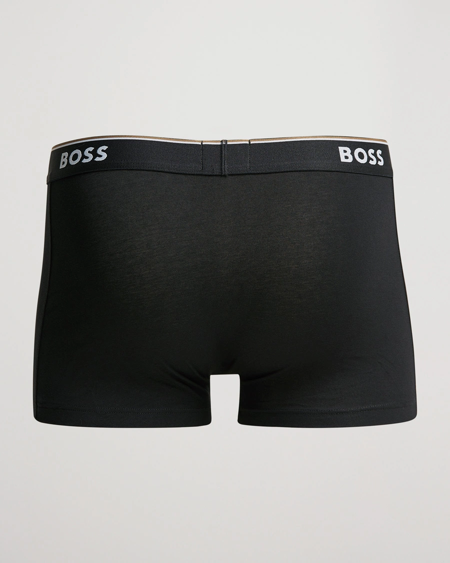 Herre | BOSS BLACK | BOSS BLACK | 3-Pack Trunk Boxer Shorts Black