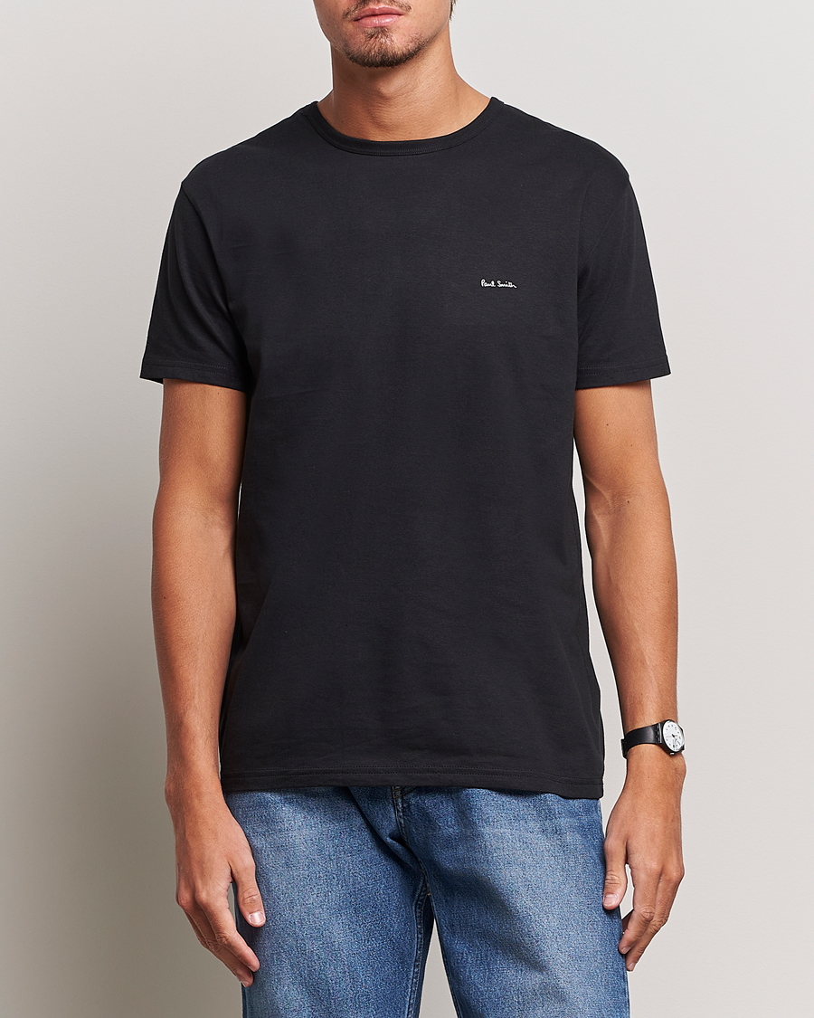 Herre | Tøj | Paul Smith | 3-Pack Crew Neck T-Shirt Black/Grey/White