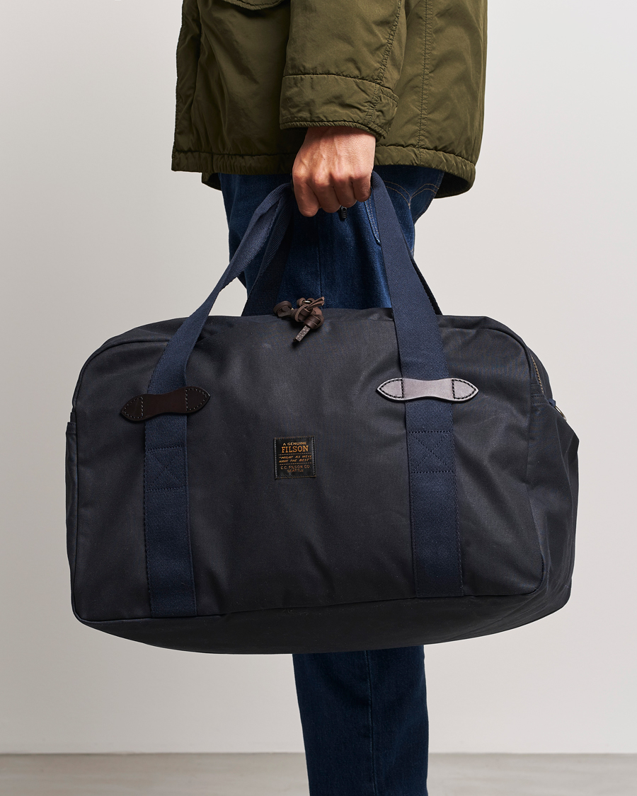 Herre | Tilbehør | Filson | Tin Cloth Medium Duffle Bag Navy