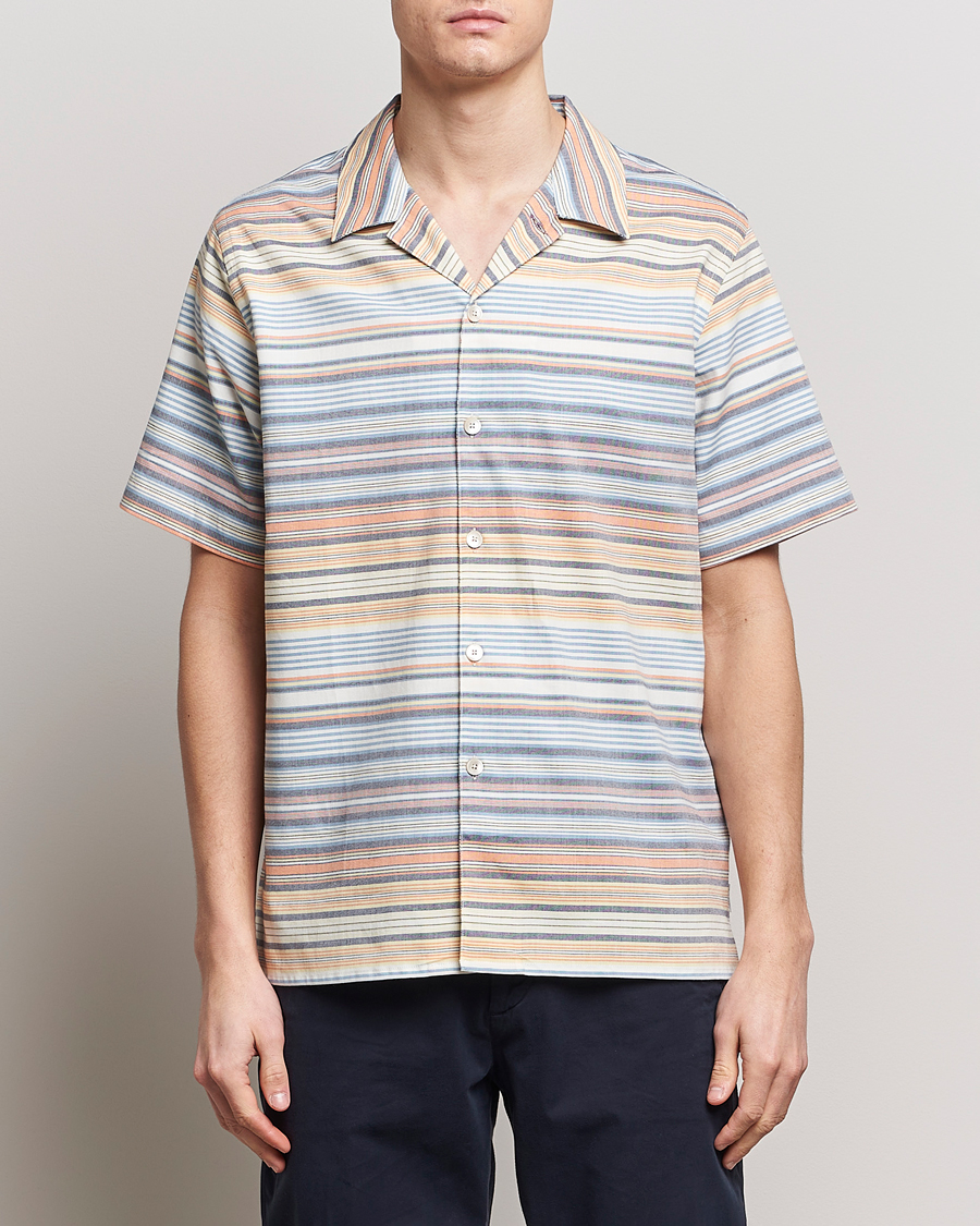 Herre | Tøj | PS Paul Smith | Striped Resort Short Sleeve Shirt Multi 