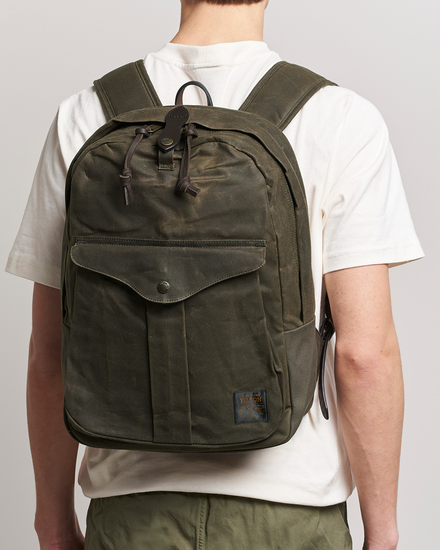 Herre | Tasker | Filson | Journeyman Backpack Otter Green