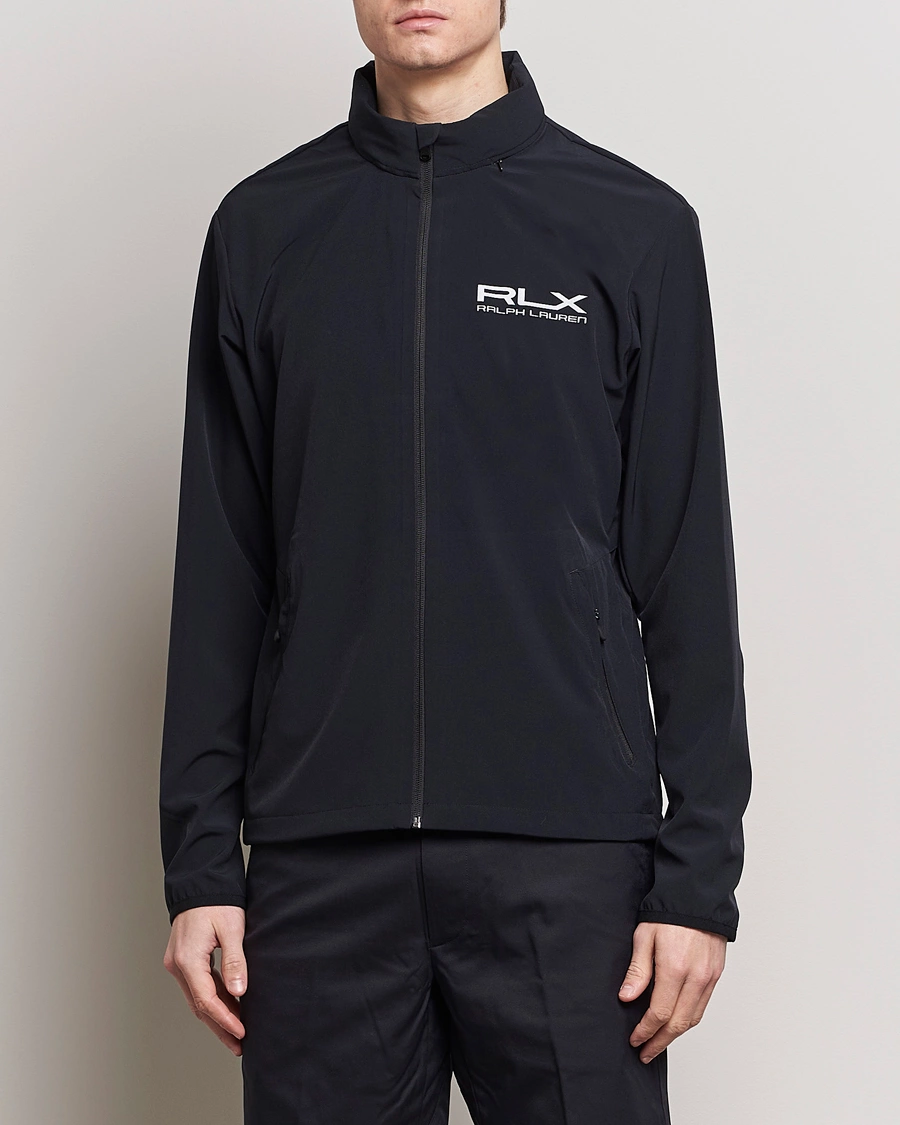 Herre | Tøj | RLX Ralph Lauren | Performance Hooded Jacket Polo Black