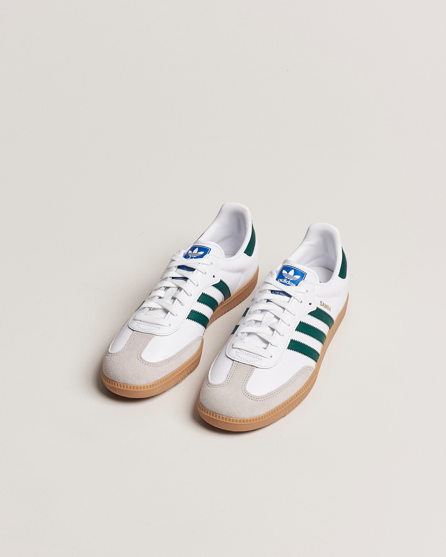 Herre | adidas Originals | adidas Originals | Samba OG Sneaker White/Green