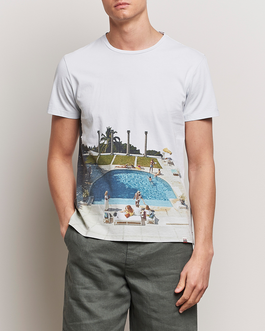 Herre | Tøj | Orlebar Brown | OB Classic Photographic Slim Aarons T-Shirt Pacifico