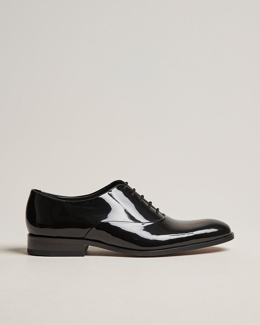 Loake Shoemakers Loake Lifestyle Patent Black – Sort