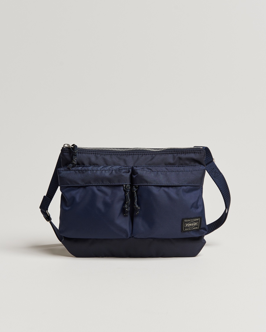 Porter-Yoshida & Co. Porter-Yoshida & Co.Force Small Shoulder BagNavy Blue – Blå