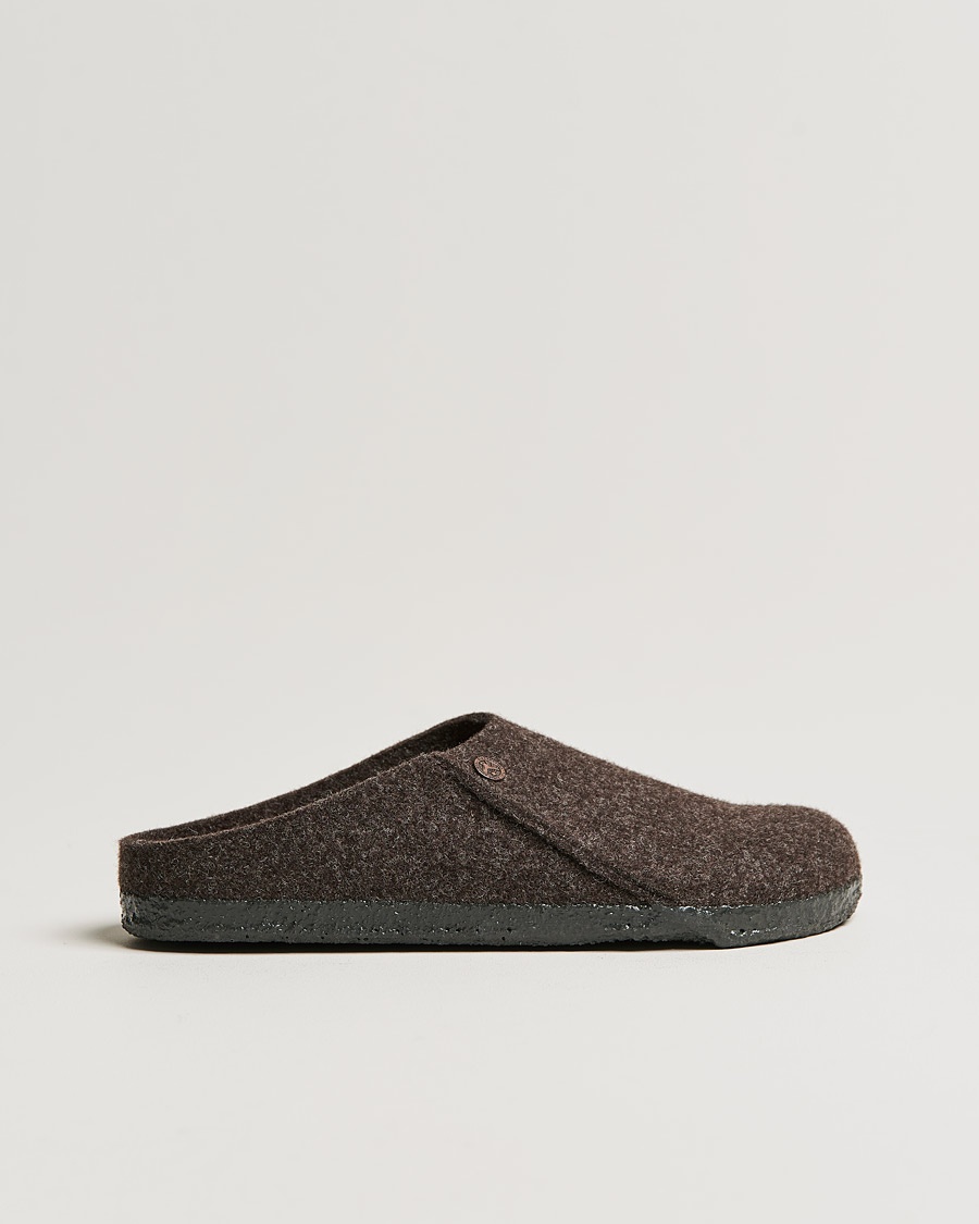 BIRKENSTOCK Zermatt Mocha Wool Felt – Brun