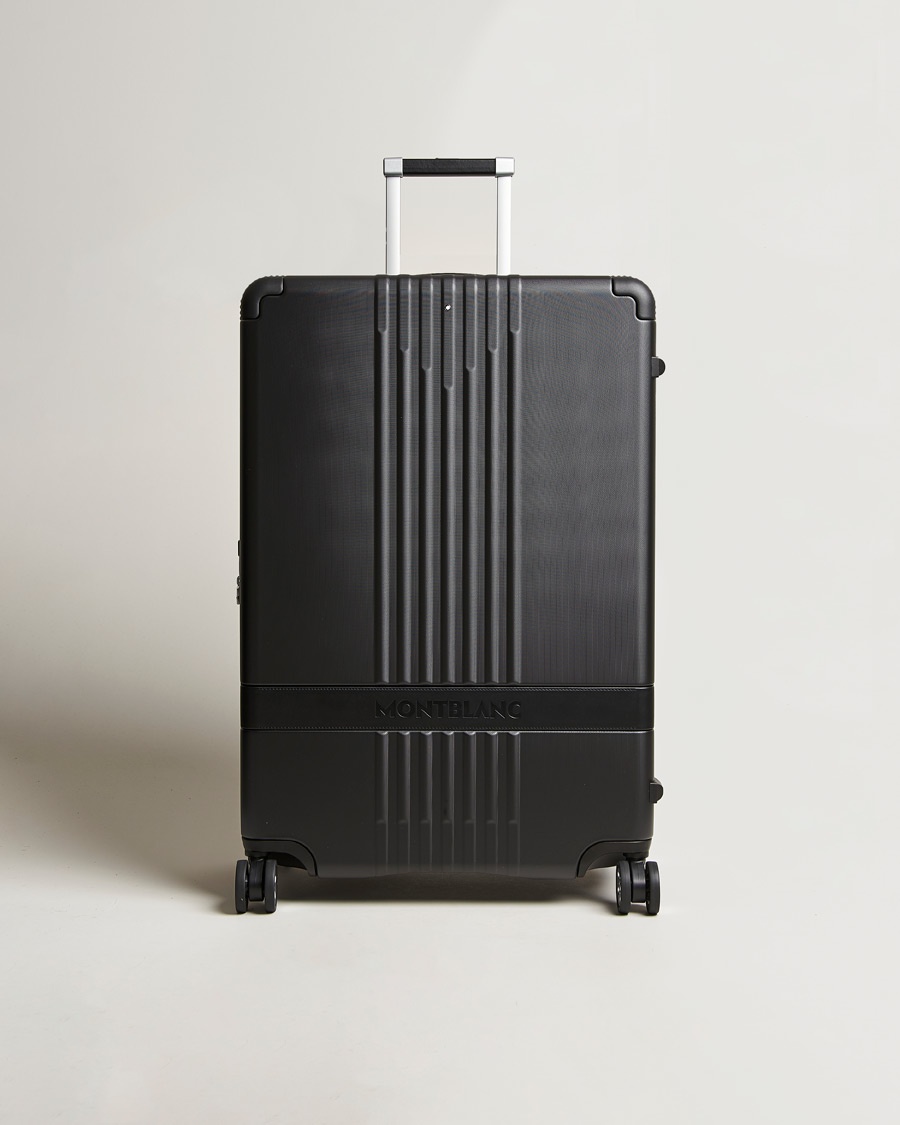 Montblanc Trolley Medium/Large 4 Wheels Black – Sort