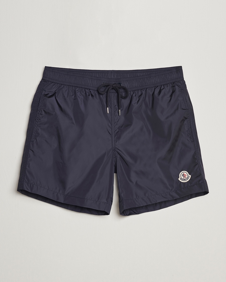 Moncler Nylon Swim Shorts Navy – Blå
