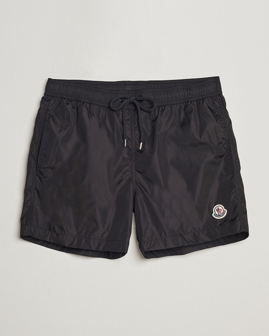 Moncler Nylon Swim Shorts Black – Sort