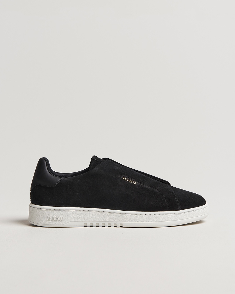 Axel Arigato Dice Laceless Suede Sneaker Black – Sort
