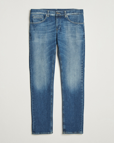 Dondup George Jeans Medium Blue – Blå