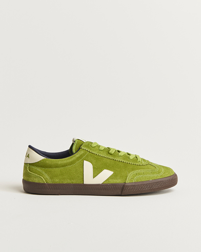 Veja Volley Suede Sneaker Detox/Pierre – Grøn