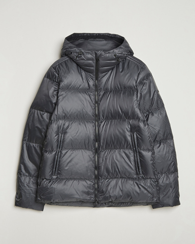J.Lindeberg Daryl Down Hooded Jacket Asphalt – Grå