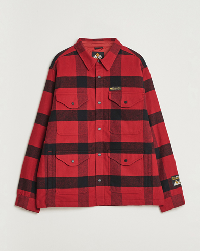 Columbia High Cascades Shirt Jacket Red – Rød