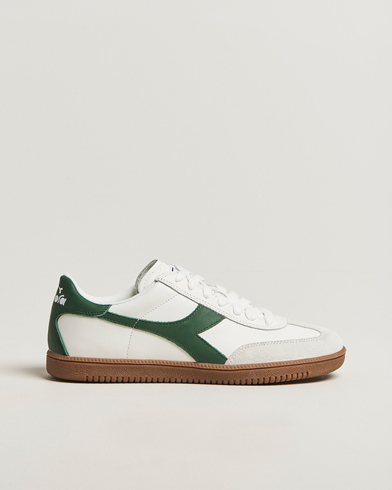 Diadora Trainer White/Fogliage Green – Hvid