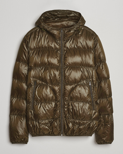 Herno Piumino Nylon Bomber Military – Grøn