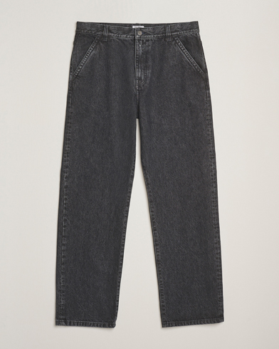 Filippa K Loose Fit Workwear Jeans Washed Black – Sort