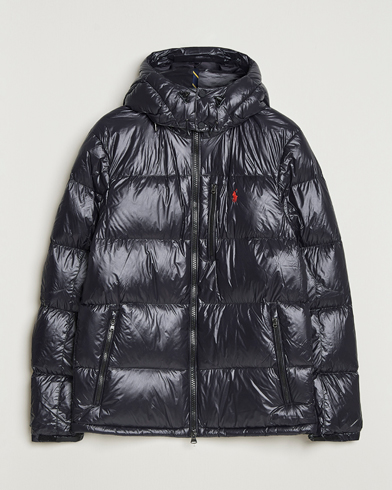 Polo Ralph Lauren Gorham Glossy Down Jacket Polo Black – Sort