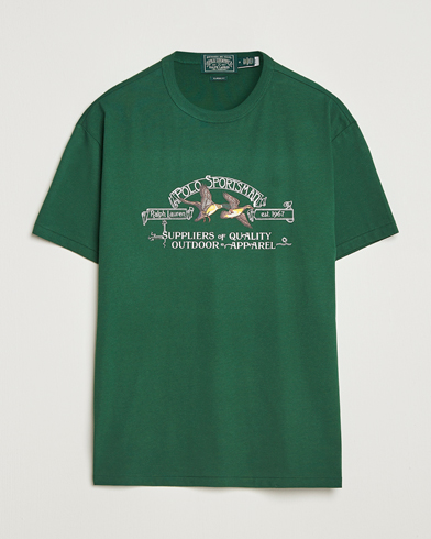 Polo Ralph Lauren Classic Fit Logo T-Shirt Vintage Pine – Grøn
