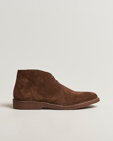 Loake Shoemakers Sahara Suede Chukka Dark Brown – Brun