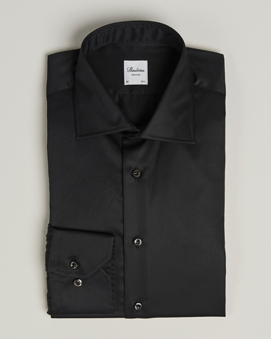 Stenströms Regular Fit Shirt Black – Sort
