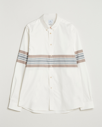 PS Paul Smith Cotton Button Down Shirt White – Hvid
