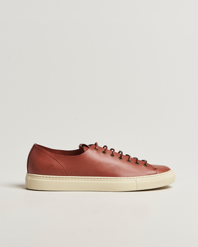 Buttero Tanino Leather Sneaker Cognac – Brun