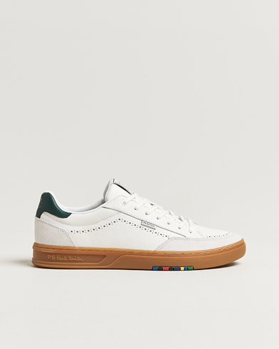 PS Paul Smith Hillstar Leather/Suede Sneaker White – Hvid