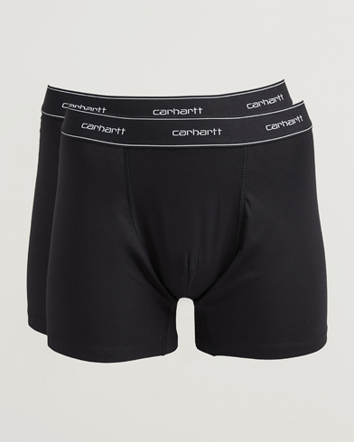 Carhartt WIP 2-Pack Cotton Trunks Black – Sort
