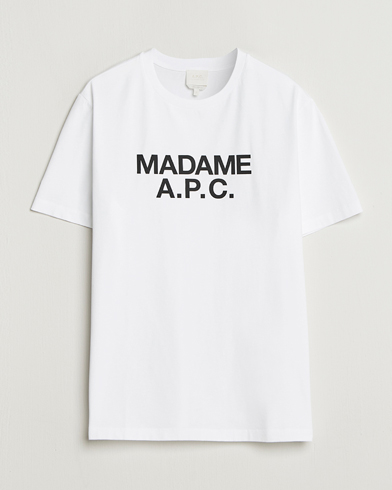 A.P.C. Madame T-Shirt White – Hvid