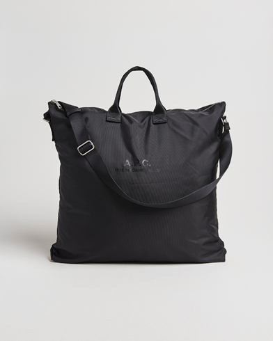A.P.C. Backstage Nylon Cordura Tote Bag Black – Sort