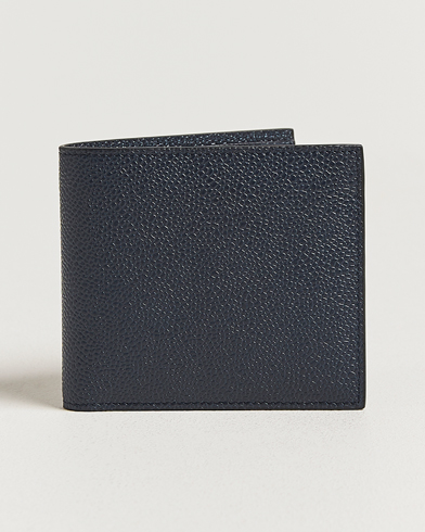 Thom Browne Pebble Grain Leather Wallet Navy – Blå