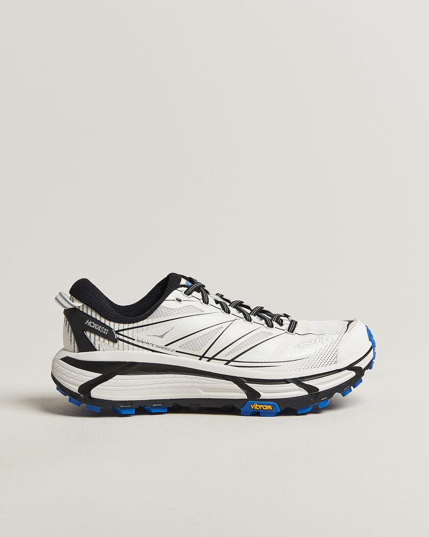 Hoka One Hoka Mafate Speed 2 White/Cobalt Blue – Hvid
