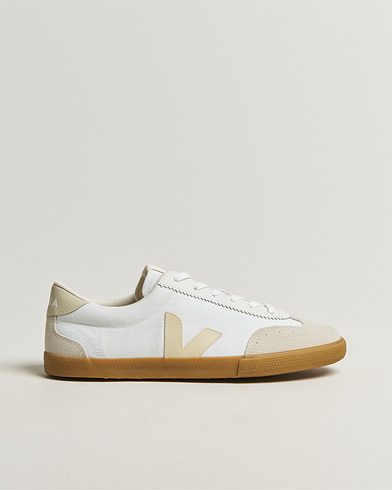 Veja Volley Sneaker White/Pierre Natural – Hvid