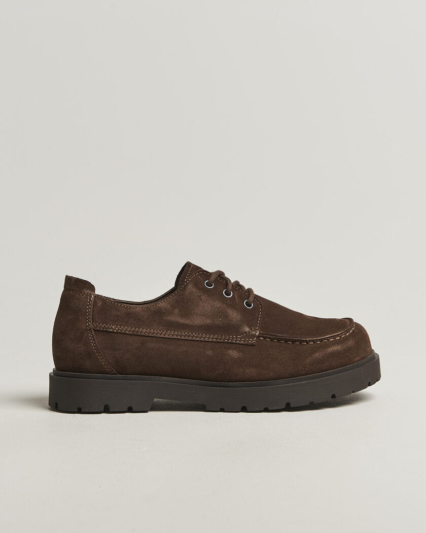 BIRKENSTOCK Highwood Moc Lace Carafe Suede – Brun
