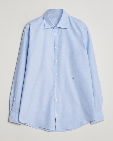 Massimo Alba Genova Oxford Shirt Sky Blue – Blå