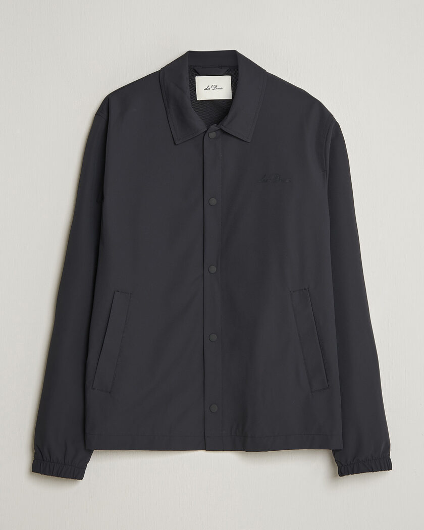 LES DEUX Idris Coach Jacket Black – Sort