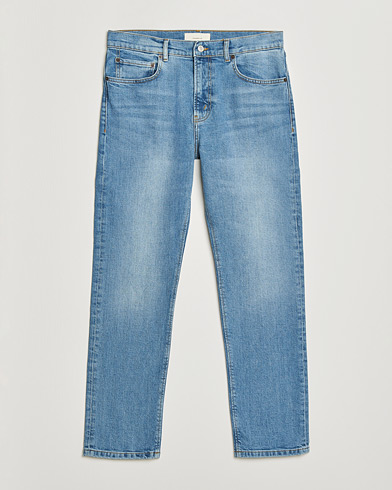 Jeanerica TM005 Tapered Jeans Light Vintage 62 – Blå