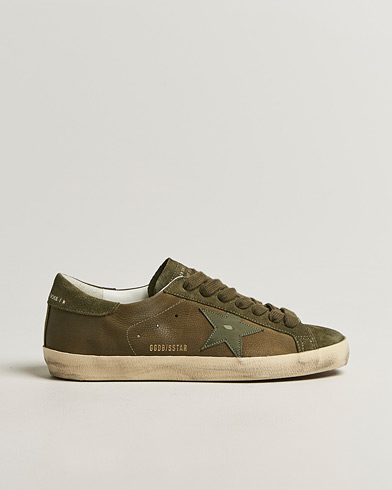 Golden Goose Super-Star Sneakers Olive Night – Grøn