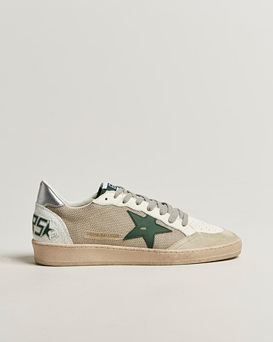 Golden Goose Ball Star Sneakers White/Green – Hvid