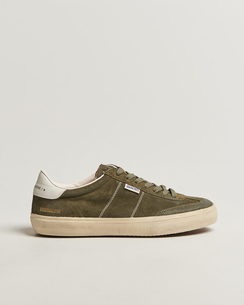 Golden Goose Soul-Star Sneakers Olive Green – Grøn