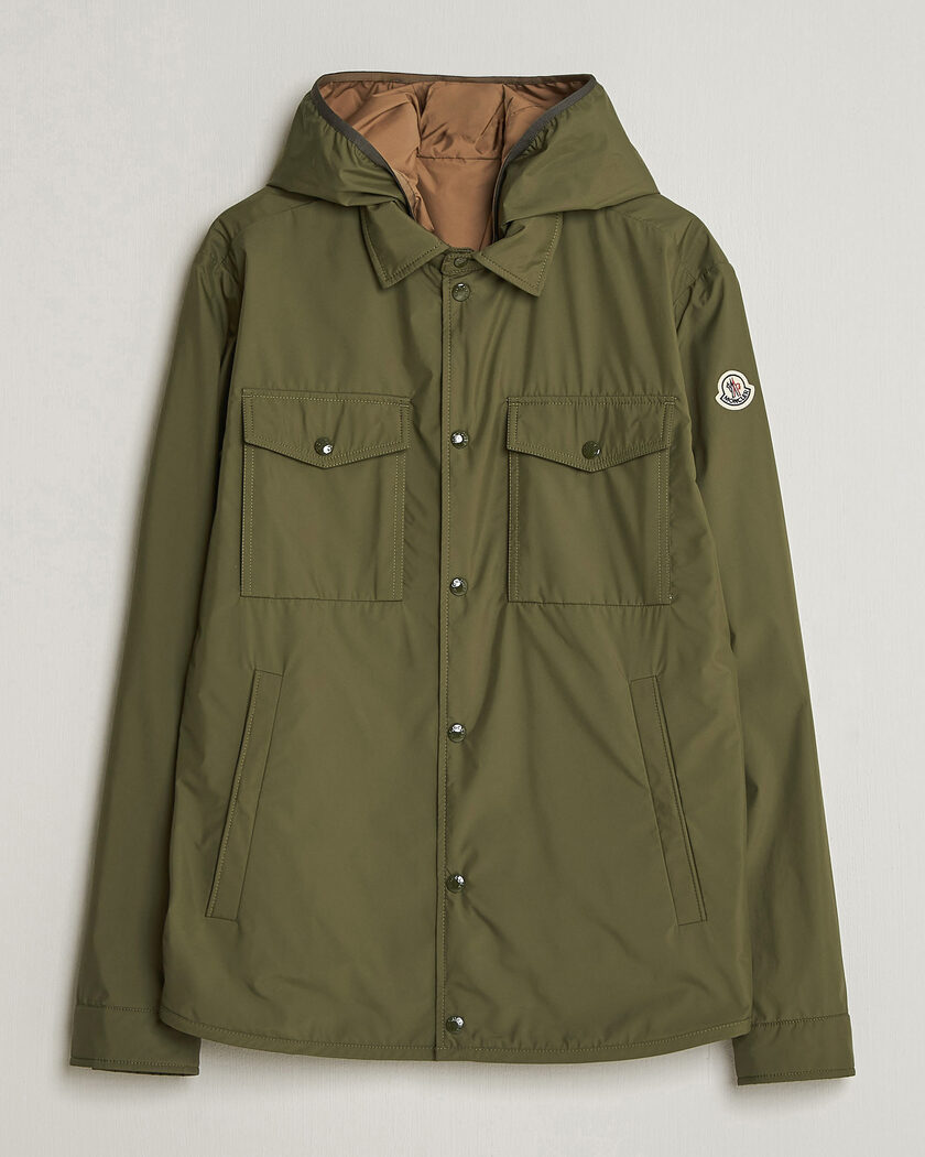 Moncler Chirano Shirt Jacket Military – Grøn