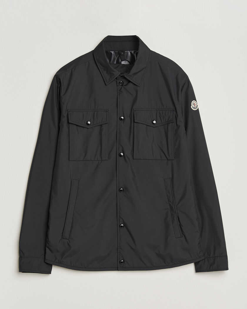 Moncler Chirano Shirt Jacket Black – Sort