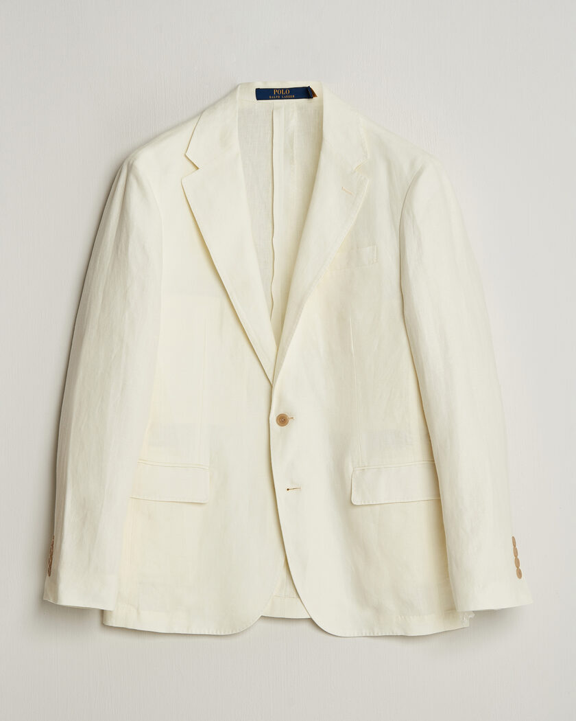 Polo Ralph Lauren Linen Sportcoat Cream – Hvid