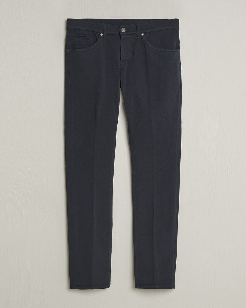 Dondup George Bullstretch 5-Pocket Pants Navy – Blå